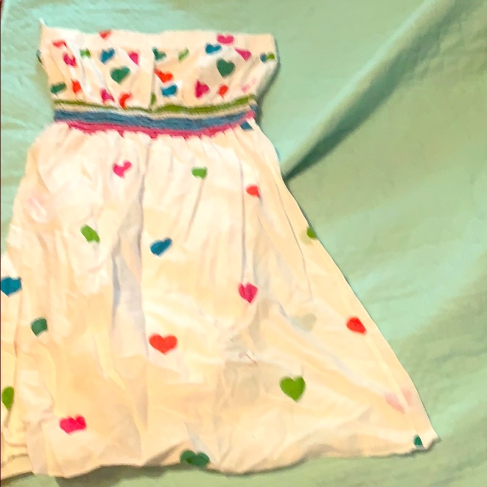 Colorful heart dress